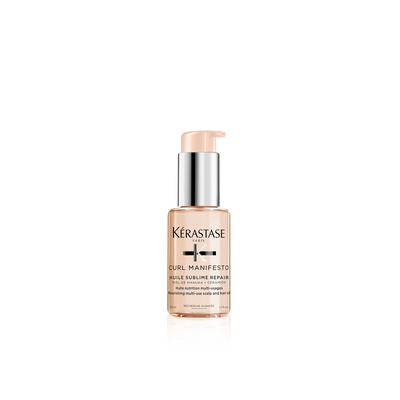 Tápláló olaj hajra és fejbőrre - Kerastase Curl Manifesto Huile Incroyable Repair 50ml