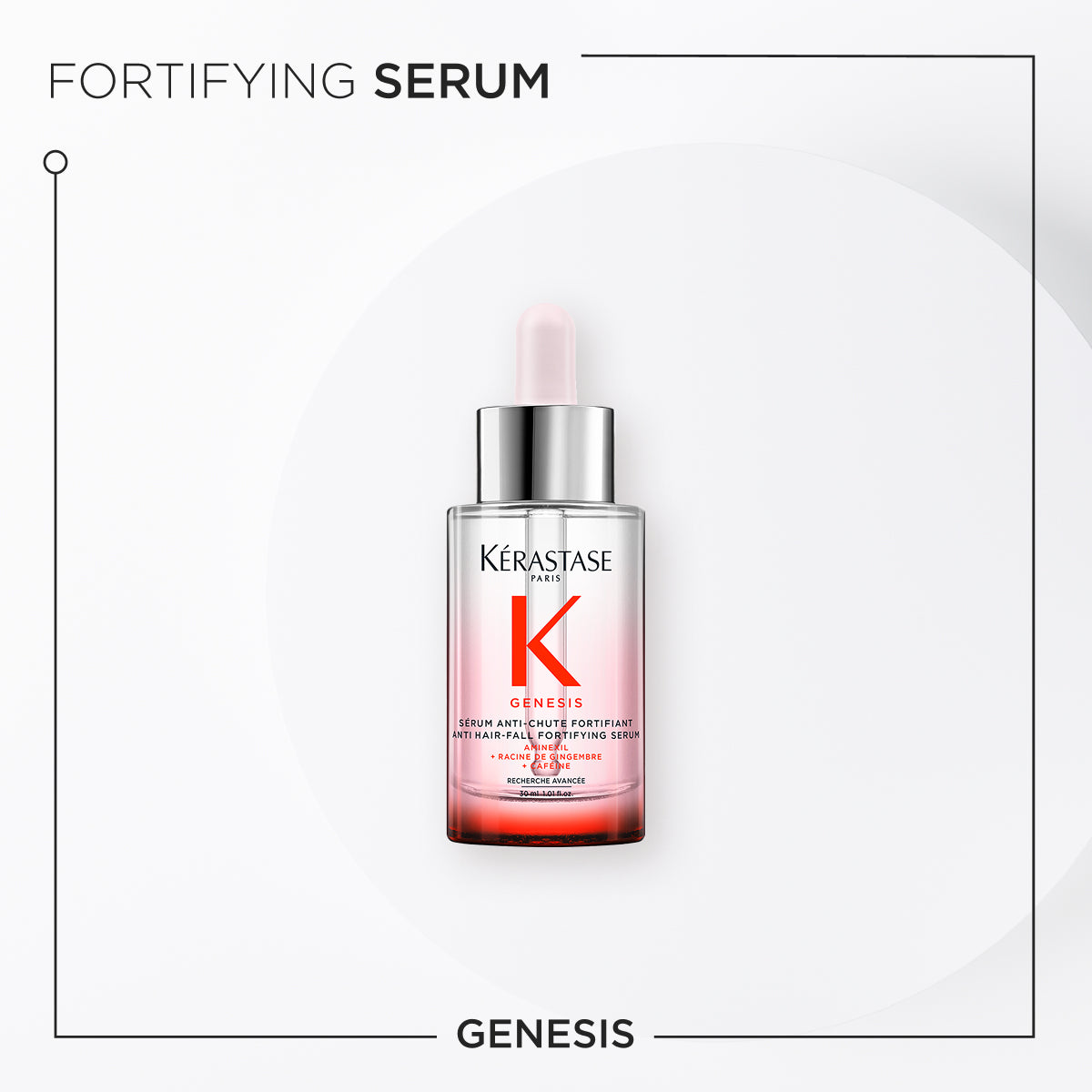 Kérastase Genesis Serum Anti-Chute Fortifying erősítő szérum hajhullás ellen utazó méret, 30ml