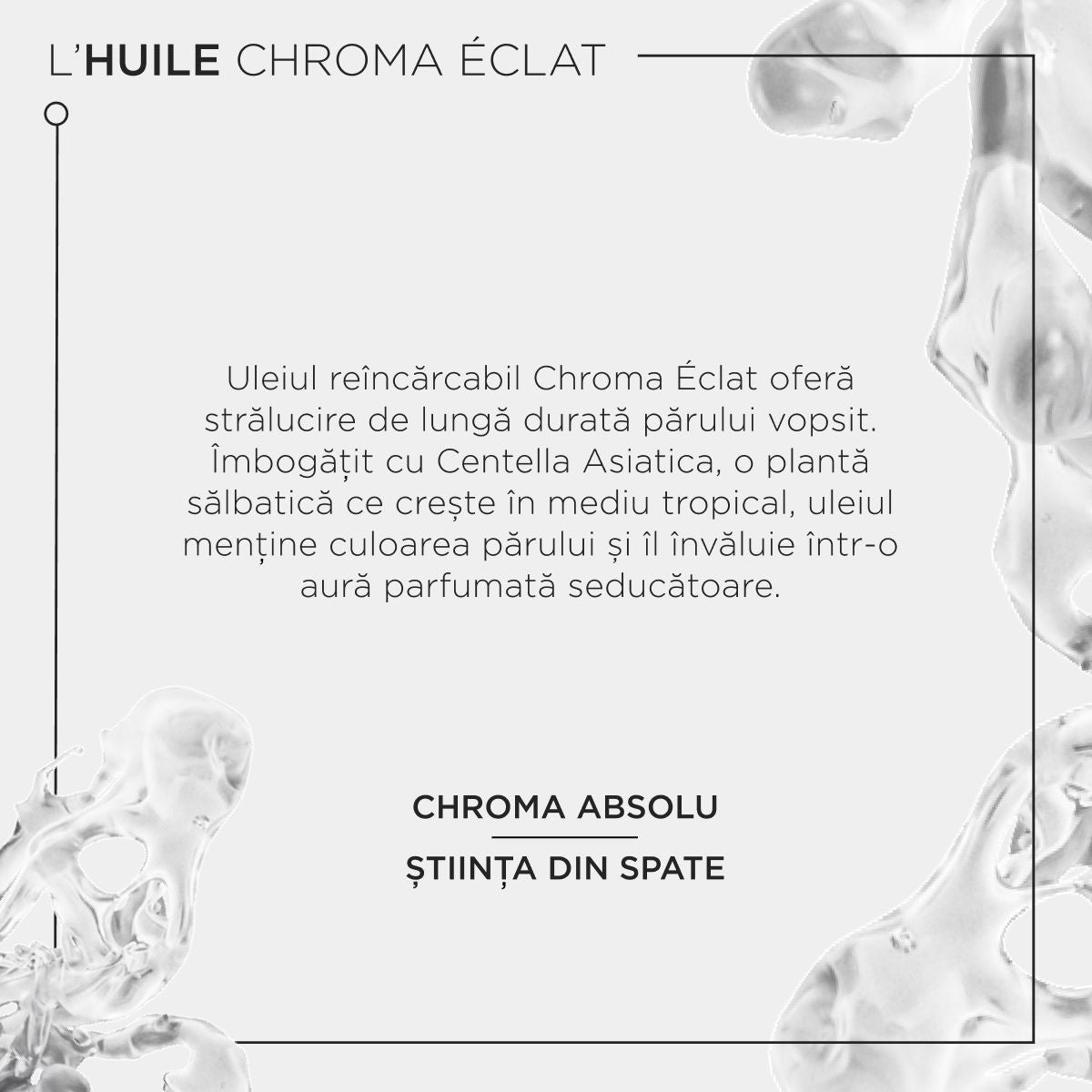 Mini utántölthető hajolaj festett hajra — Kérastase Chroma Absolu L'Huile Chroma Éclat 30ml