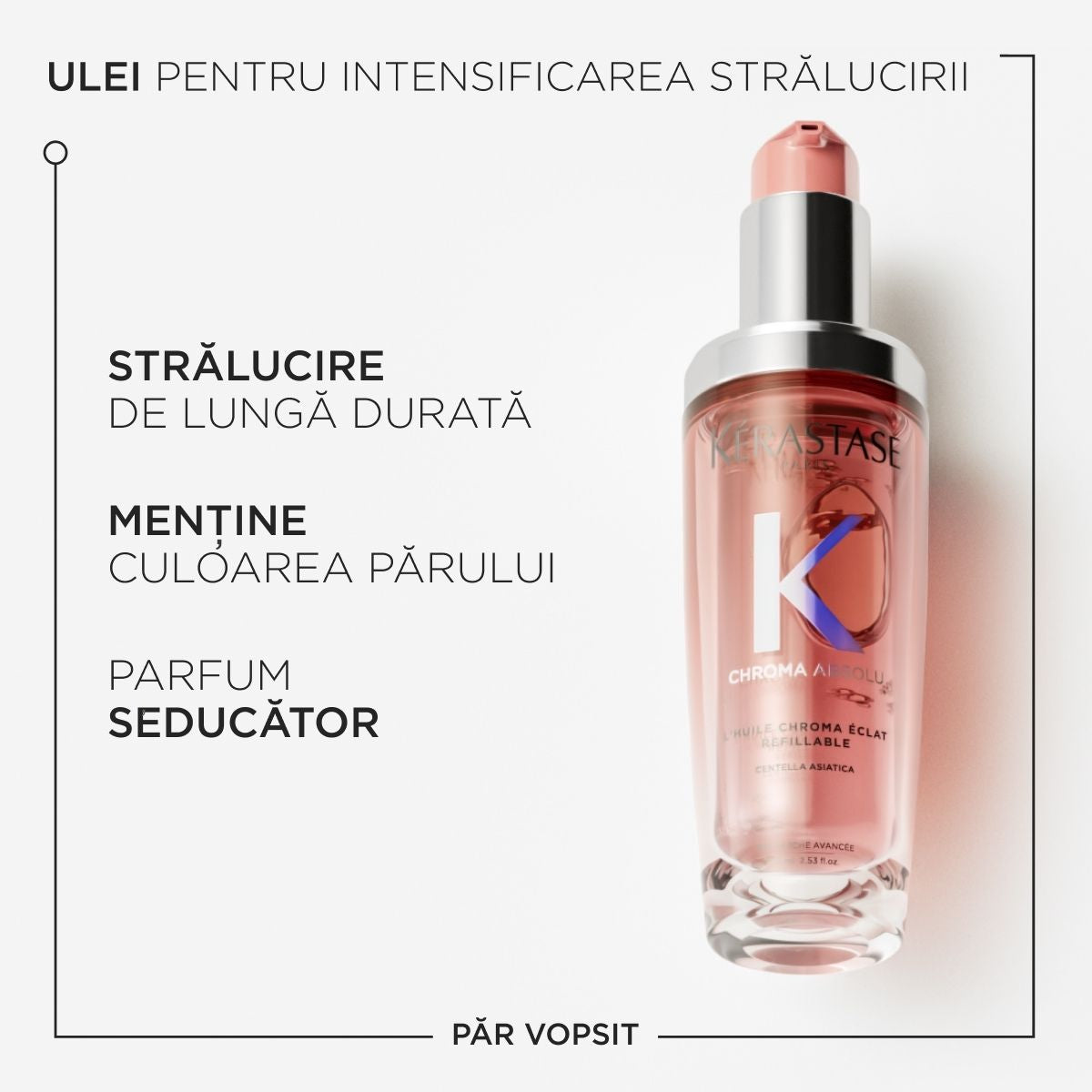 Újratölthető hajolaj festett hajra — Kérastase Chroma Absolu L'Huile Chroma Éclat 75ml