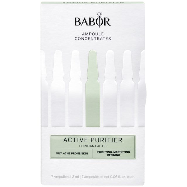 Tisztító és faggyúszabályzó koncentrált ampullák – Babor Ampoule Concentrates Active Purifier 7×2ml
