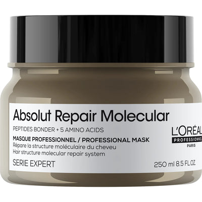 Hajpakolás sérült hajra - L'Oreal Professionnel Serie Expert Absolut Repair Molecular 250ml