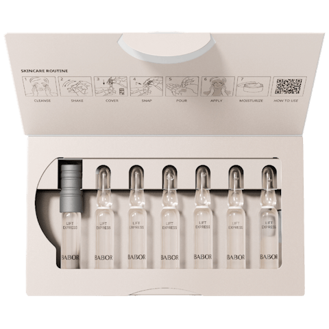 Feszesítő koncentrátum ampullák ráncok ellen — Babor Ampoule Concentrates Lift Express 7×2ml