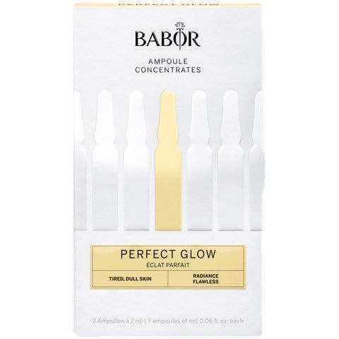 Koncentrált ragyogást és azonnali fényt adó ampullák — Babor Ampoule Concentrates Perfect Glow 7×2ml