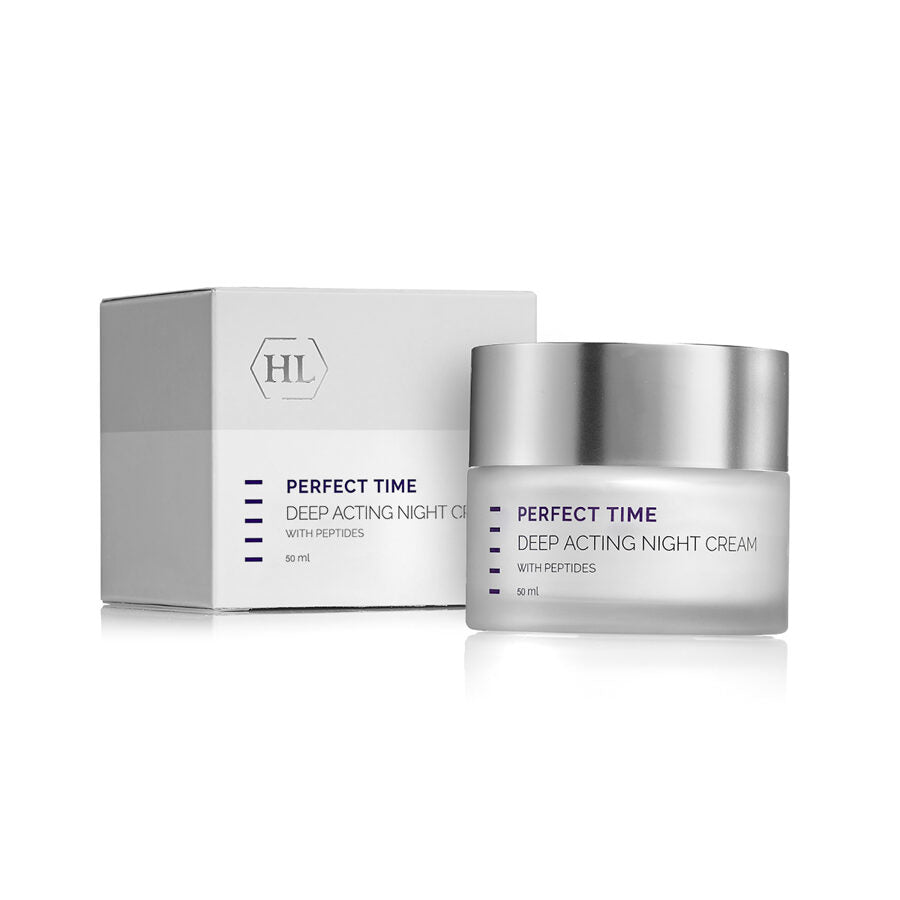 Holy Land Perfect Time Deep Acting Night Cream éjszakai krém – Feszesítő és öregedésgátló regeneráló 50 ml