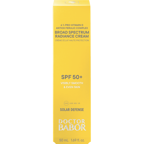Arcápoló Krém SPF 50+ DOCTOR BABOR Radiance Cream – UV Védelem & Természetes Ragyogás