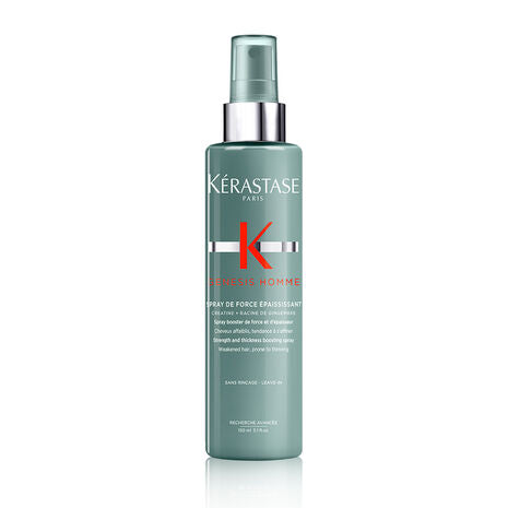 Erősítő spray legyengült hajra - Kérastase Genesis Homme Spray de Force Épaississant - Dúsító és erősítő hajra - 150 ml