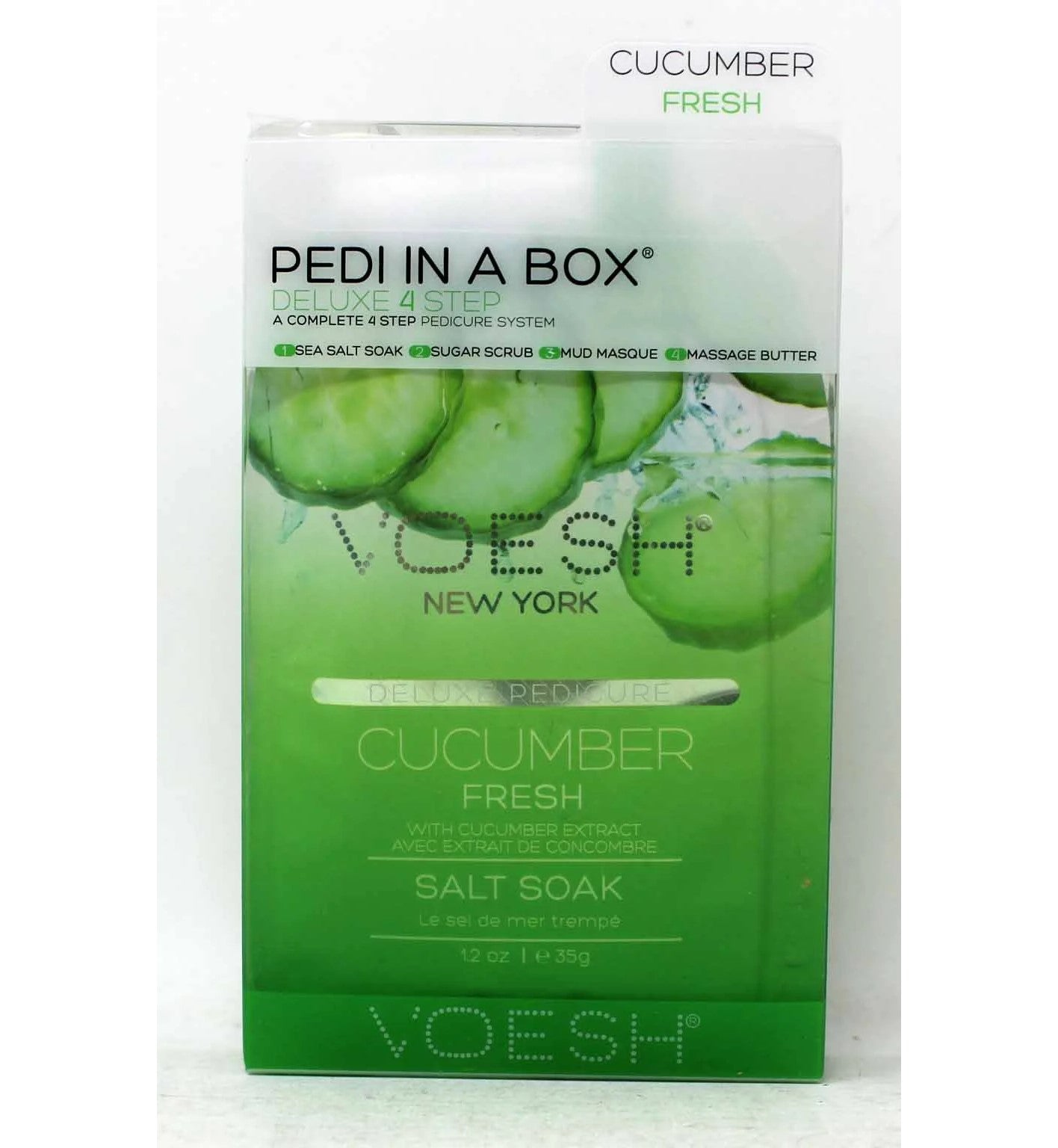 Voesh New York Pedi In A Box Deluxe 4 lépéses uborkafrissítő