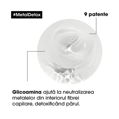 L'Oréal Professionnel Serie Expert Metal Detox hajpakolás fémlerakódás-gátló rendszerrel, minden szőkített, festett vagy balayage hajtípusra 250 ml