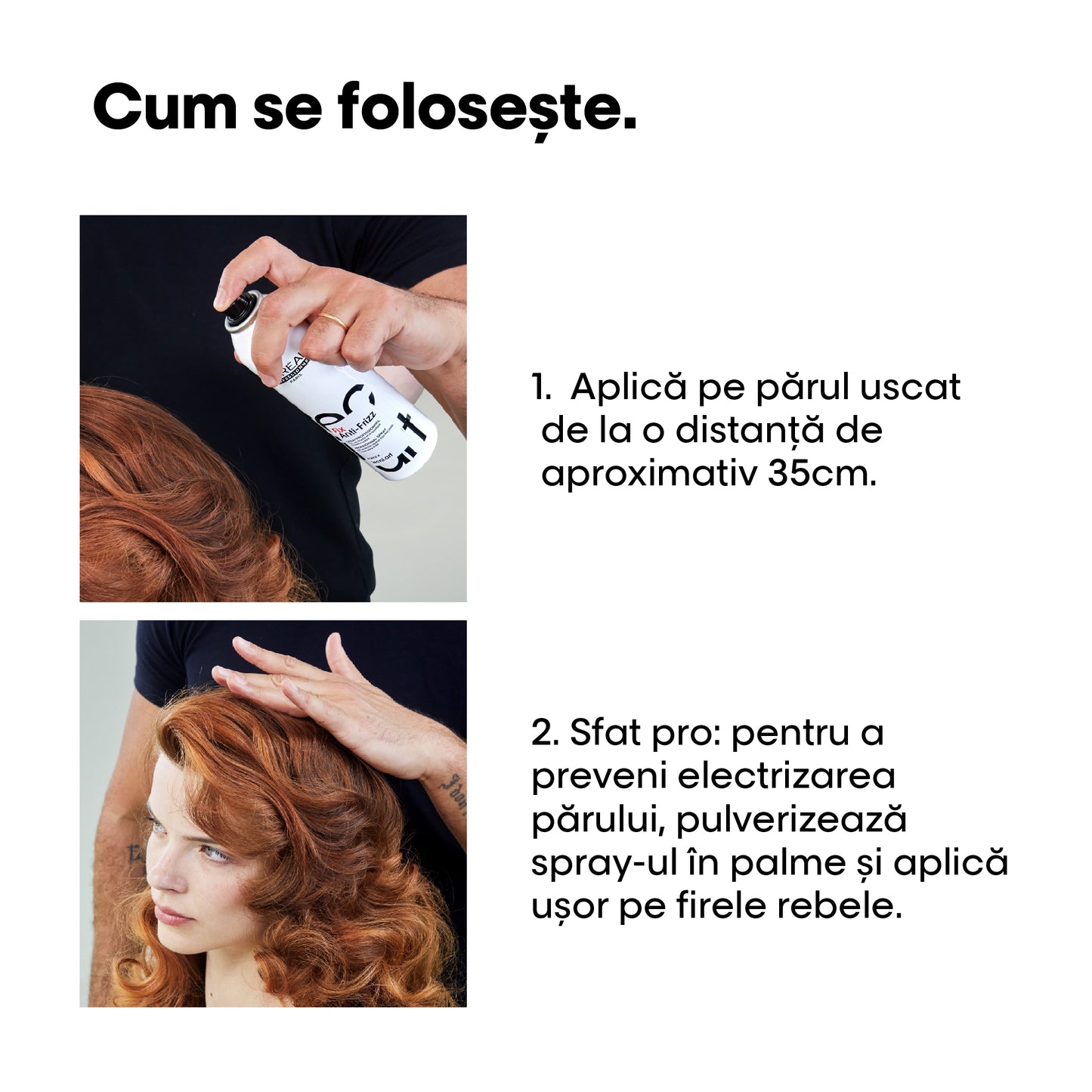 Göndörödésgátló hajfixáló spray – L'Oréal Professionnel Tecni.Art Fix Anti-Frizz 250ml