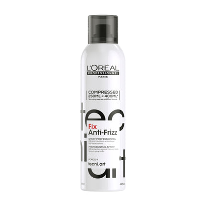 Göndörödésgátló hajfixáló spray – L'Oréal Professionnel Tecni.Art Fix Anti-Frizz 250ml