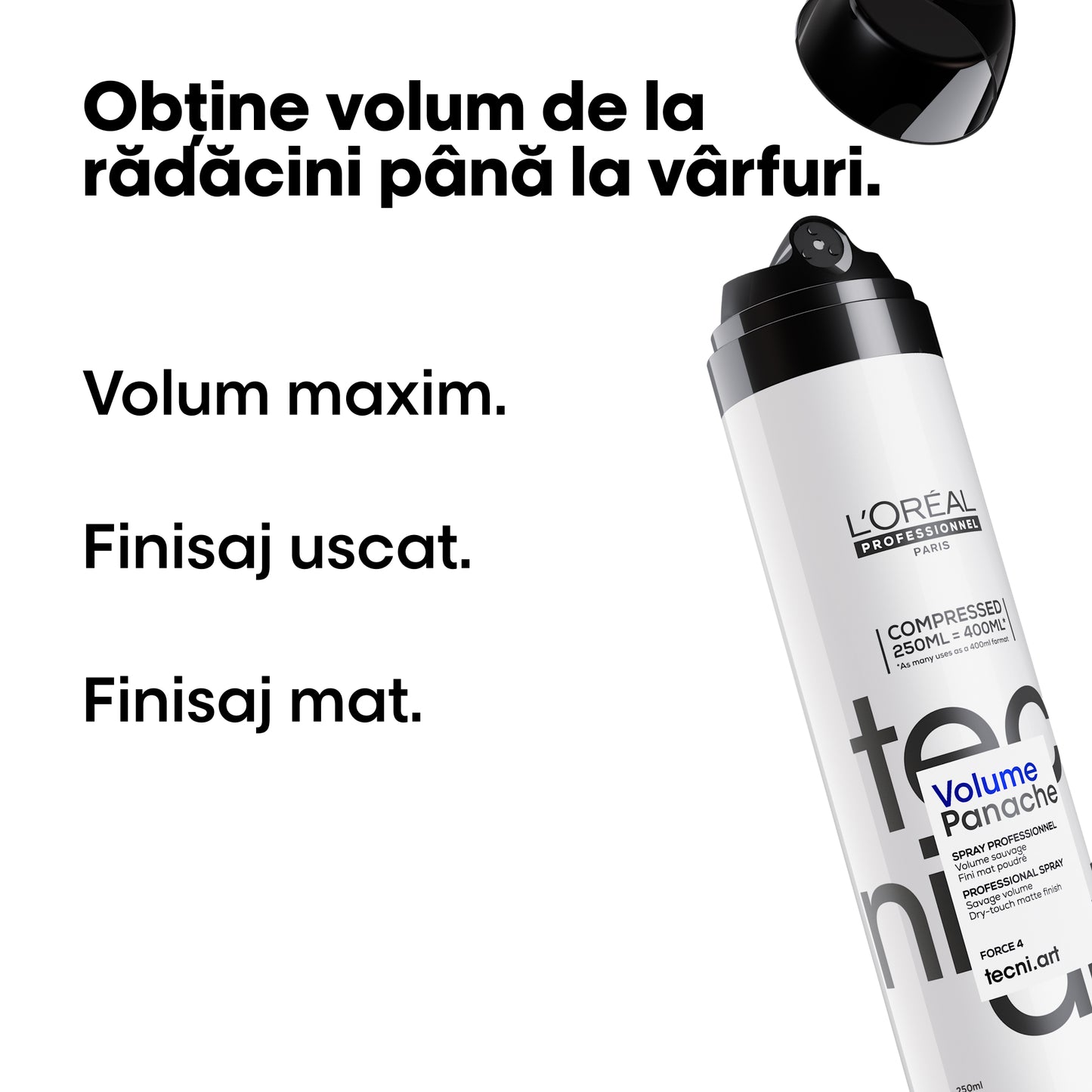 Volumennövelő és textúrázó spray – L'Oréal Professionnel Tecni.Art Volume Panache 250ml