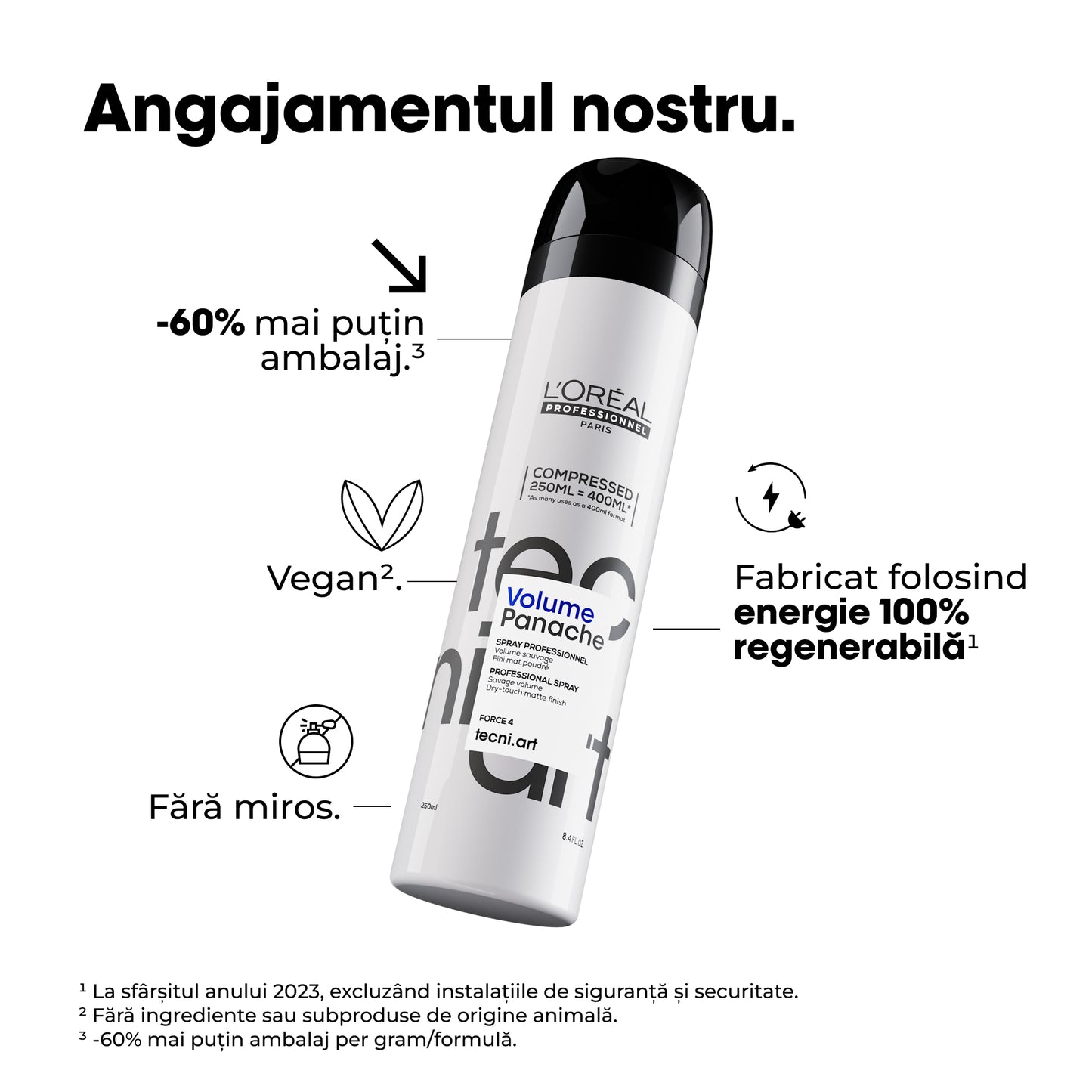 Volumennövelő és textúrázó spray – L'Oréal Professionnel Tecni.Art Volume Panache 250ml