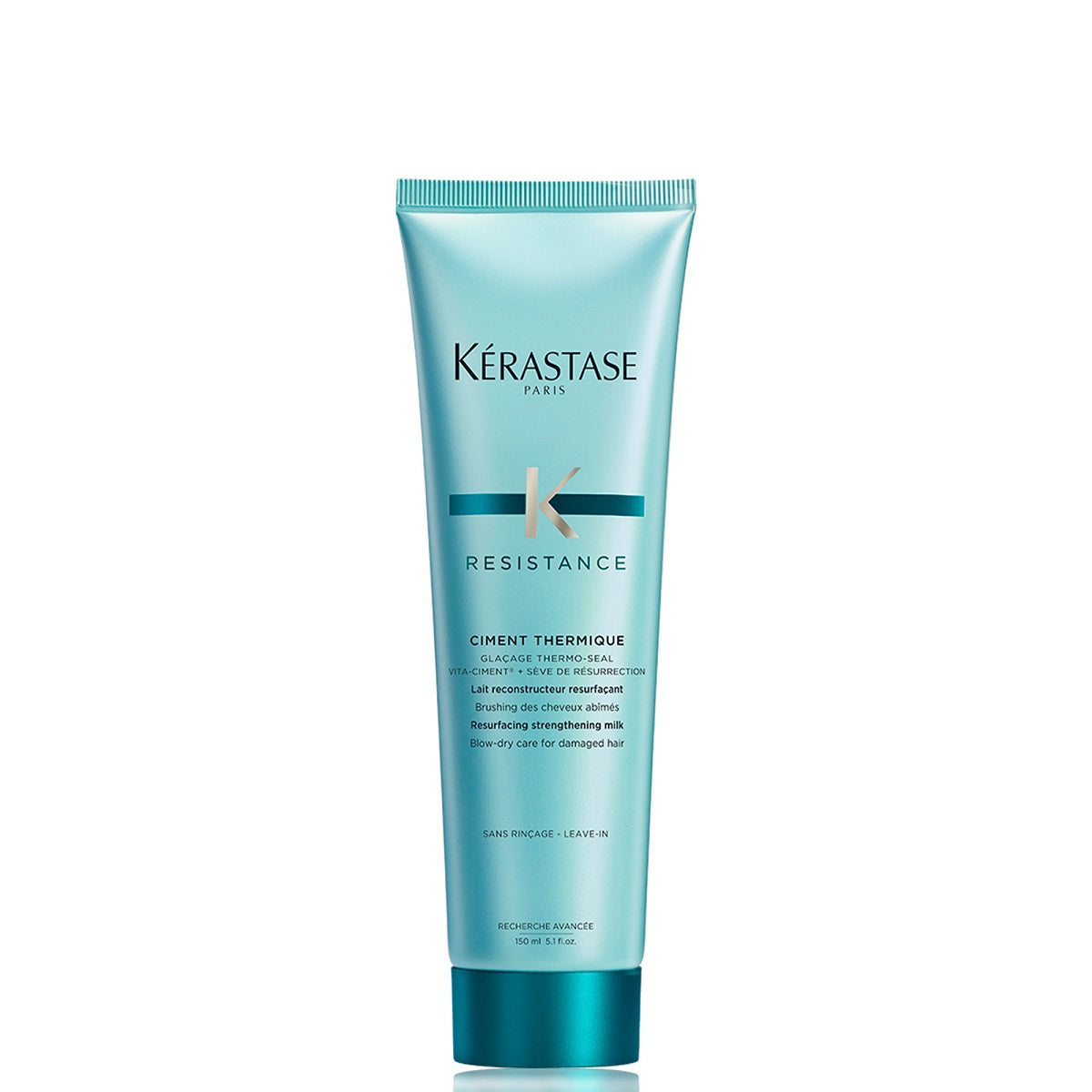 Kérastase Résistance Ciment Thermique 150ml – Hajban maradó hővédő krém (180°C) gyengén károsodott hajra
