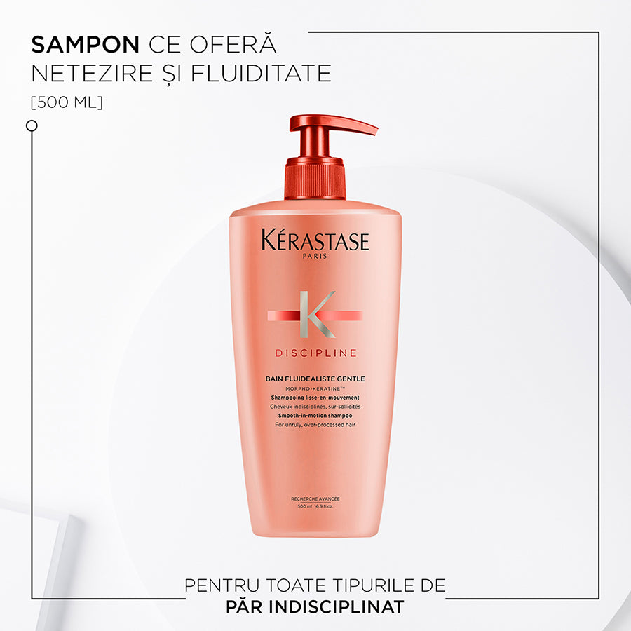 Kérastase Discipline Bain Fluidéaliste Gentle sampon érzékeny, festett vagy vegyileg kezelt hajra 500 ml