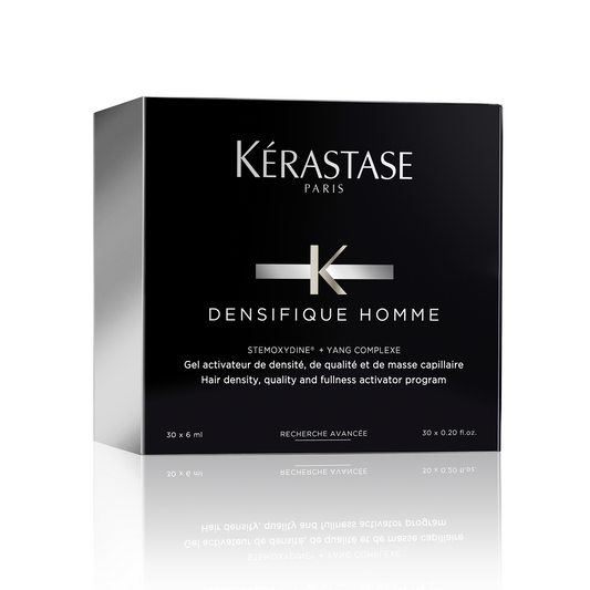 Hajsűrűség ampulla kezelés - Kérastase Densifique Cure Densifique Homme - Erősítés férfiaknak - 30x6ml