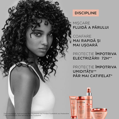 Frizz-ellenes maszk vastag és rakoncátlan hajra – Kérastase Discipline Maskératine 200 ml