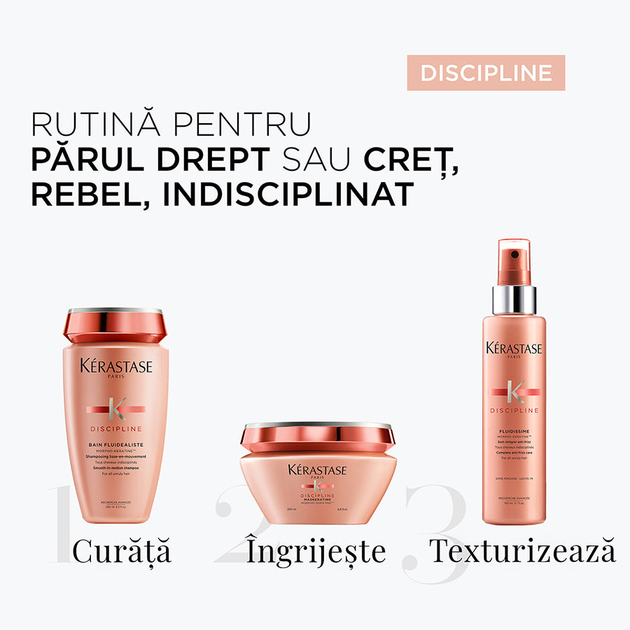 Frizz-ellenes maszk vastag és rakoncátlan hajra – Kérastase Discipline Maskératine 200 ml