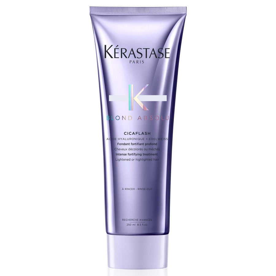 Kezelés sérült szőke hajra – Kérastase Blond Absolu Cicaflash, intenzív hidratálás elnehezítés nélkül, 250ml