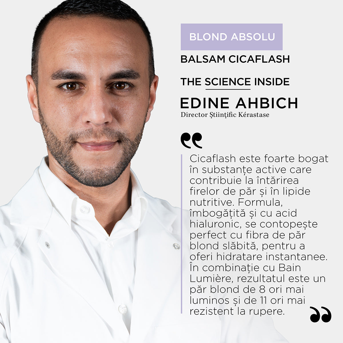 Kezelés sérült szőke hajra – Kérastase Blond Absolu Cicaflash, intenzív hidratálás elnehezítés nélkül, 250ml