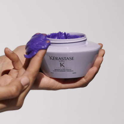 Maszk a sárga tónusok semlegesítésére — Kérastase Blond Absolu Masque Ultra-Violet 200 ml