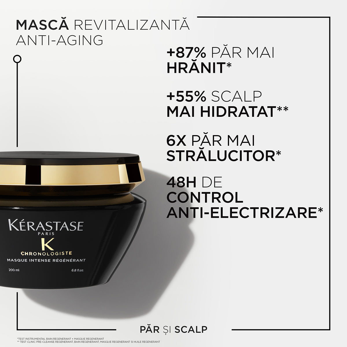 Életre keltő hajmaszk érett és élettelen hajra — Kérastase Chronologiste Masque Intense Régénérant 200ml