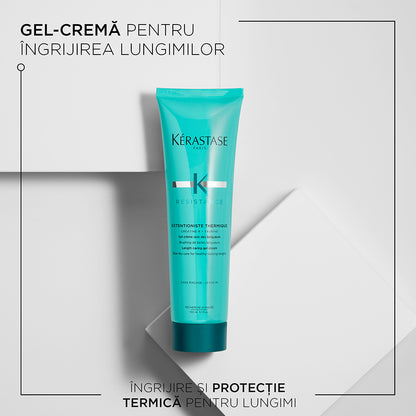 Hővédő leave-in krém 230°C-ig törékeny hajhosszra — Kérastase Résistance Extentioniste Thermique 150ml