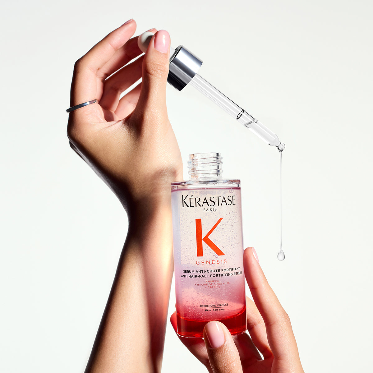 Hajhullás elleni erősítő szérum - Kérastase Genesis Serum Anti-Chute Fortifying - Védelem és erősítő - 90ml