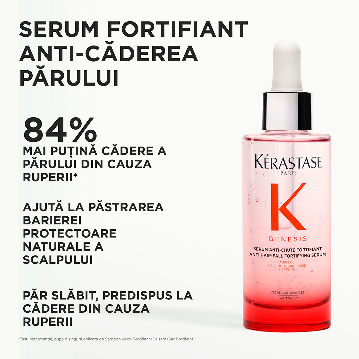 Hajhullás elleni erősítő szérum - Kérastase Genesis Serum Anti-Chute Fortifying - Védelem és erősítő - 90ml