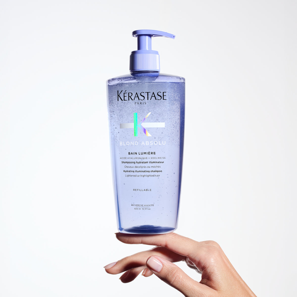 Hidratáló, ragyogást adó sampon - Kerastase Blond Absolu Bain Lumiere - utántölthető 500ml