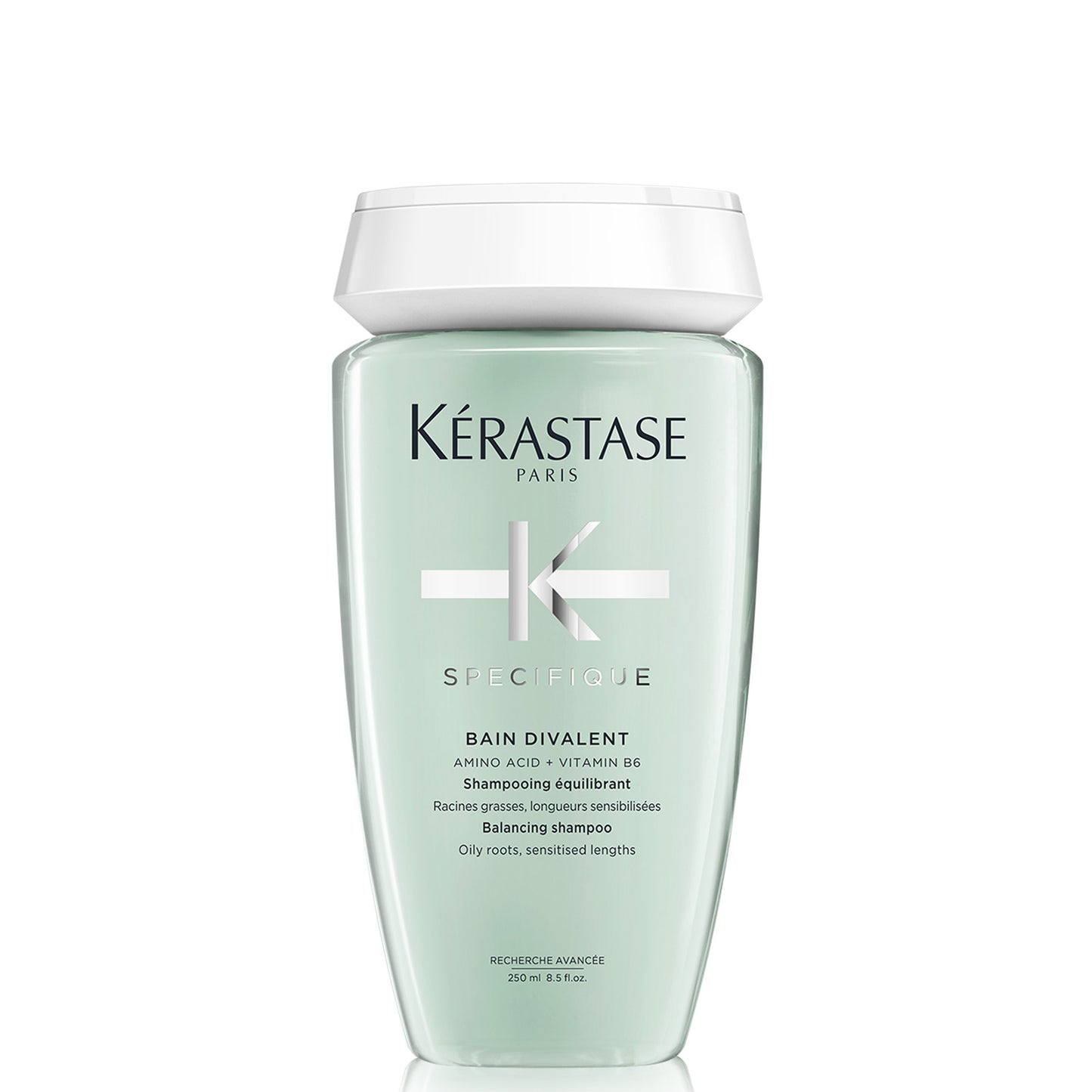 Kiegyensúlyozó sampon zsíros hajtövekre és érzékenyített hajhosszra – Kérastase Spécifique Bain Divalent 250ml