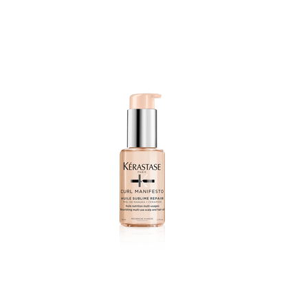 Tápláló olaj hajra és fejbőrre - Kerastase Curl Manifesto Huile Incroyable Repair 50ml