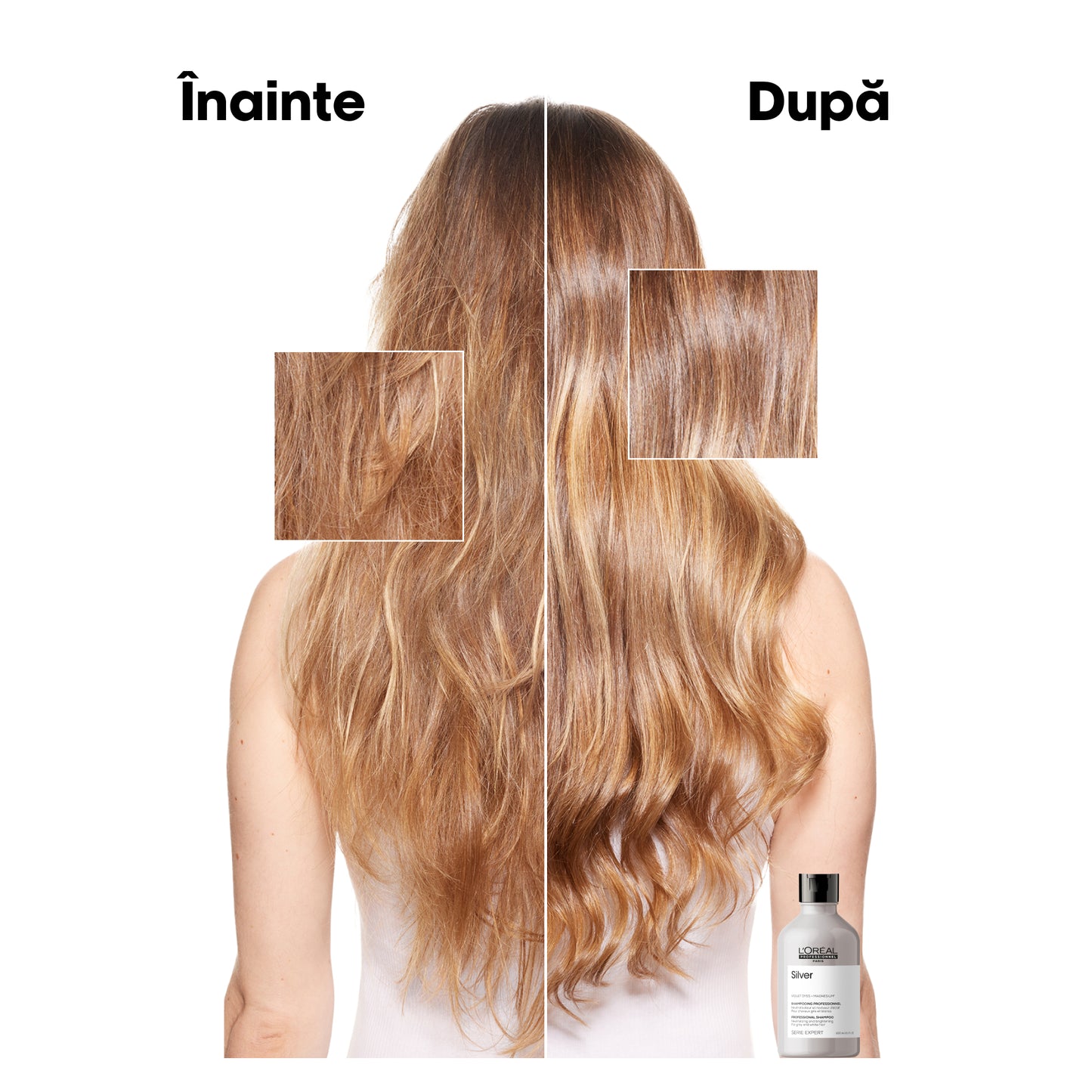 Sampon ősz, szürke vagy szőke hajra — L'Oréal Professionnel Silver 300ml
