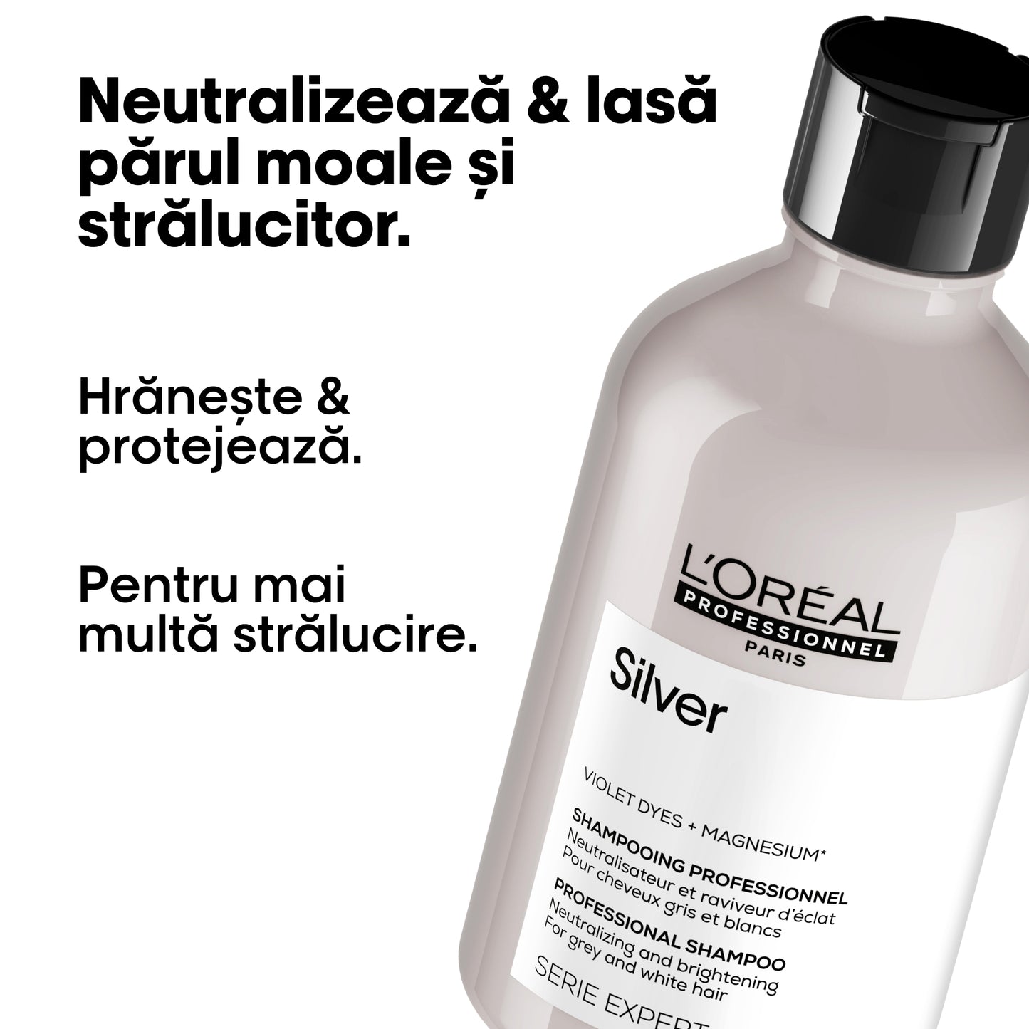 Sampon ősz, szürke vagy szőke hajra — L'Oréal Professionnel Silver 300ml