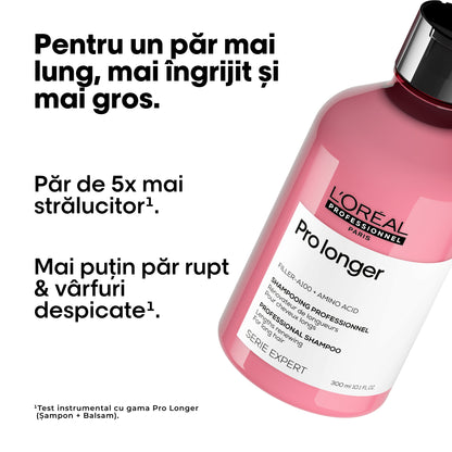 Sampon hosszú hajra és töredezett hajvégekre — L'Oréal Professionnel Pro Longer 300ml