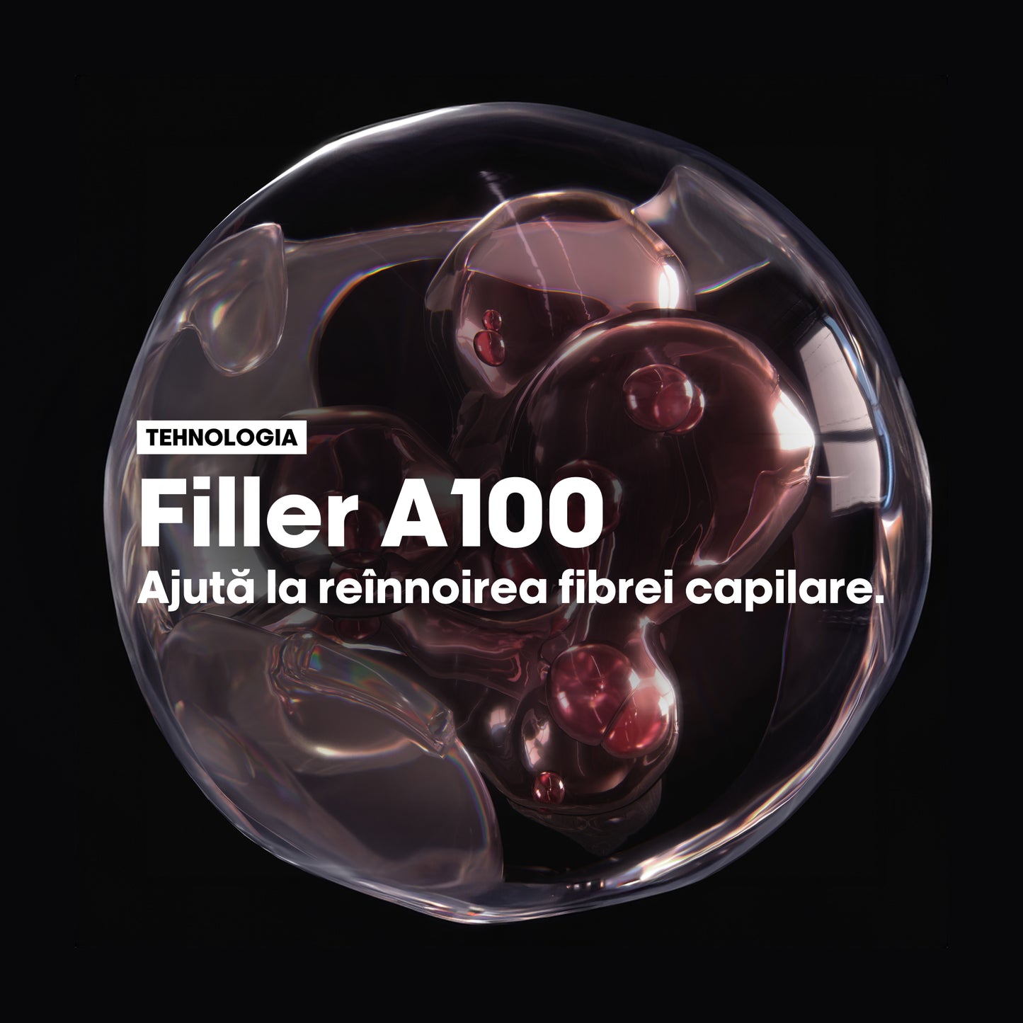 Professzionális sampon a hajhossz erősítésére és helyreállítására, L'Oreal Professionnel SE Pro Longer, A-100 töltőanyaggal, fényt, kevésbé töredezett hajvégeket és töredezett hajvégeket, 500ml