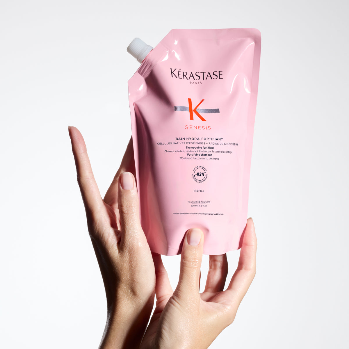 Kérastase Genesis Bain Hydra-Fortifiant hajhullás elleni erősítő sampon, zsíros, elvékonyodott hajra 500ml
