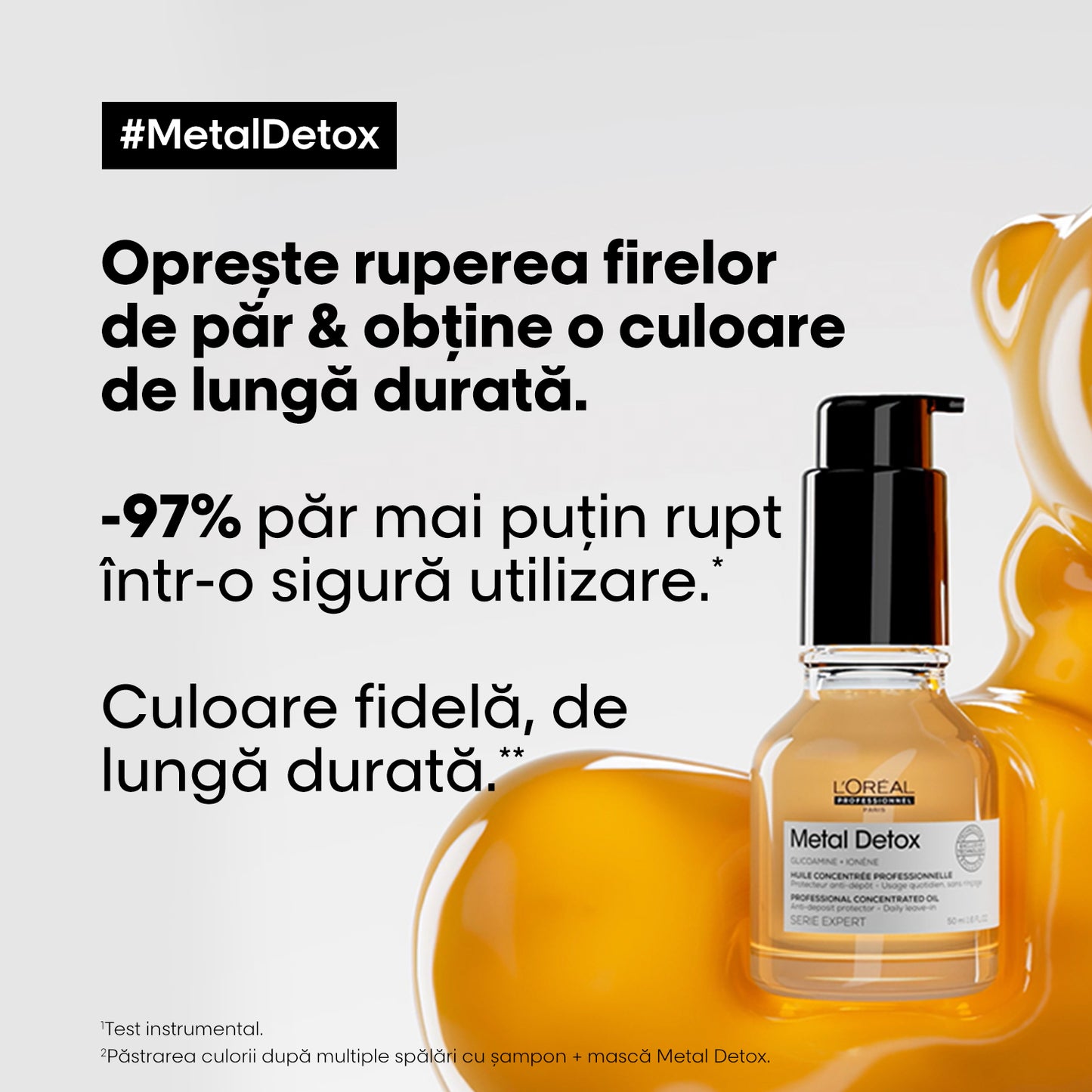 Hajolaj festett hajra — L'Oréal Professionnel Metal Detox 50ml