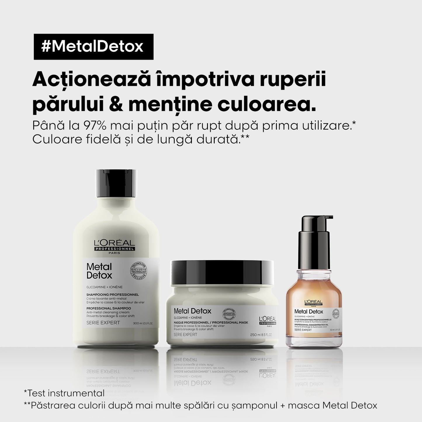 Hajolaj festett hajra — L'Oréal Professionnel Metal Detox 50ml