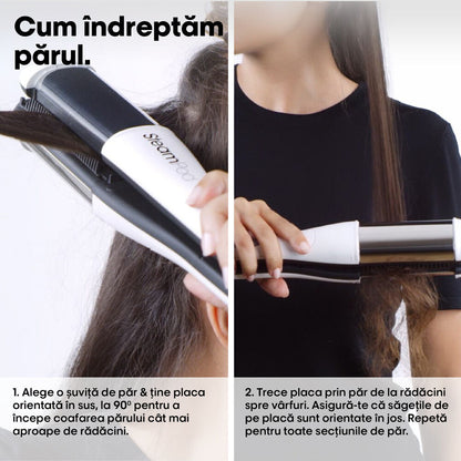 Professzionális gőzölős hajegyenesítő és göndörítő — L'Oréal Professionnel SteamPod 4.0