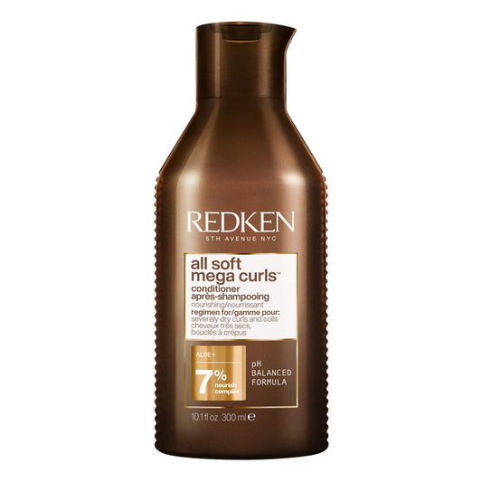 Intenzív hidratáló balzsam száraz, göndör hajra - Redken All Soft Mega Curls 300ml