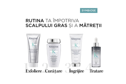 Hidratáló korpásodás elleni sampon érzékeny, száraz fejbőrre – Kérastase Symbiose Bain Crème 250 ml