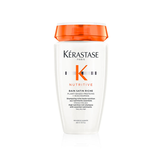 Tápláló sampon - Kérastase Nutritive Bain Satin Riche - Tápláló nagyon száraz hajra - 250ml