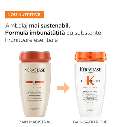 Intenzíven tápláló sampon nagyon száraz, normál és vastag hajra — Kérastase Nutritive Bain Satin Riche 250ml