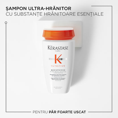 Intenzíven tápláló sampon nagyon száraz, normál és vastag hajra — Kérastase Nutritive Bain Satin Riche 250ml