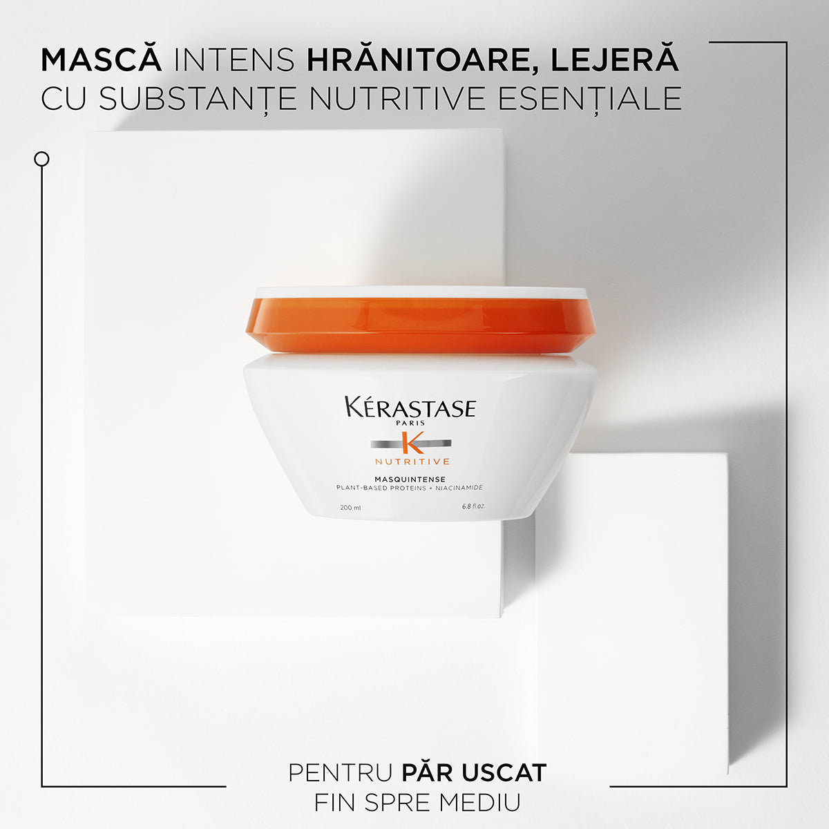 Intenzíven tápláló maszk száraz, normál és enyhén vastag hajra – Kérastase Nutritive Masquintense 200ml