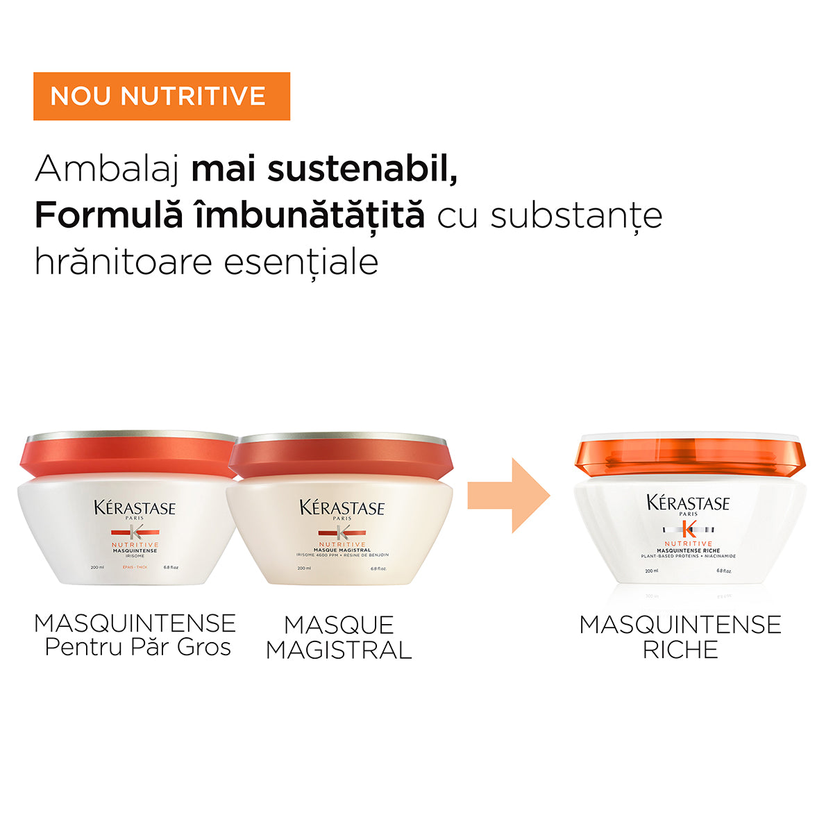 Ultratápláló maszk - Kérastase Nutritive Masquintense Riche - Táplálás nagyon száraz hajra - 200ml