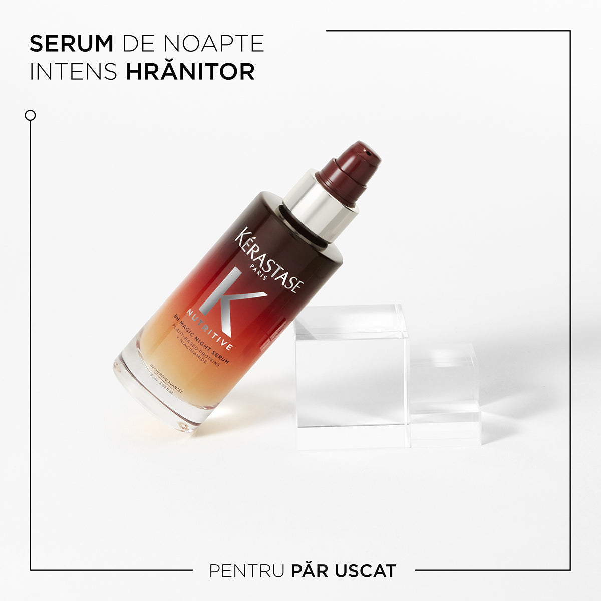 Éjszakai tápláló szérum száraz hajra – Kérastase Nutritive 8H Magic Night 90ml