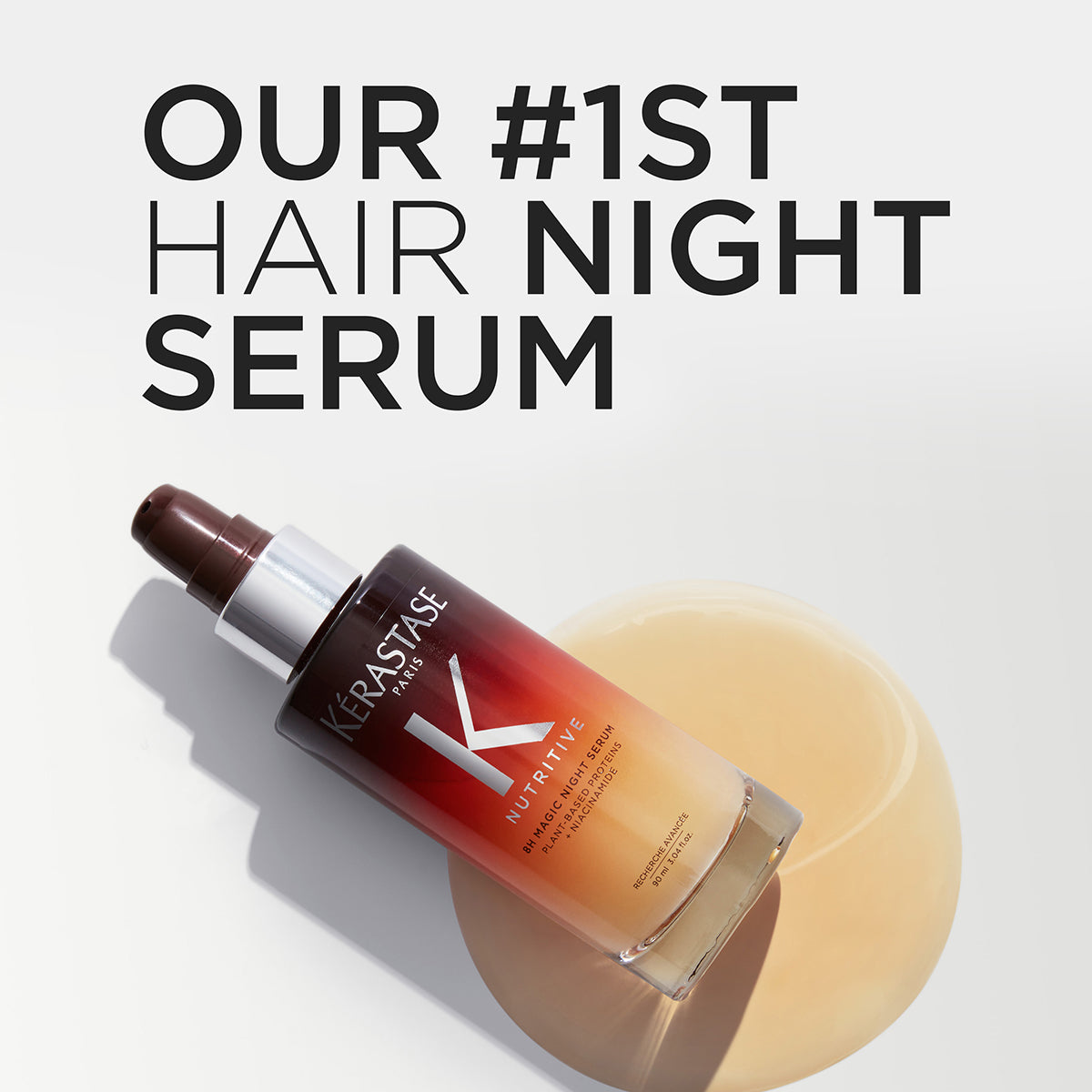Éjszakai tápláló szérum száraz hajra – Kérastase Nutritive 8H Magic Night 90ml