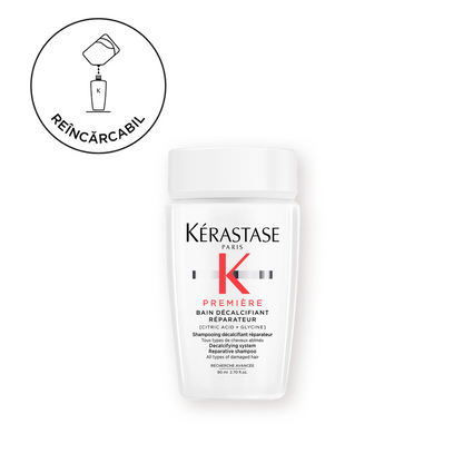 Helyreállító vízkőoldó sampon sérült hajra – Kérastase Première Bain Décalcifiant Réparateur 80 ml